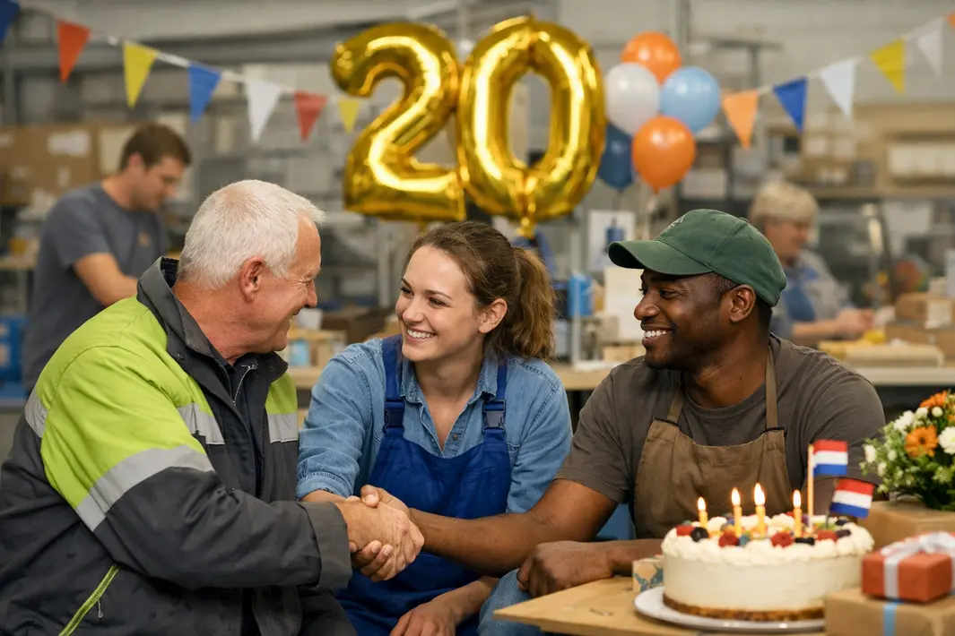 Sociaal Werkplek viert 20 jaar ondersteuning en saamhorigheid