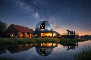 Lege boerderij bij Bussloo omgebouwd tot populaire sterrenwacht