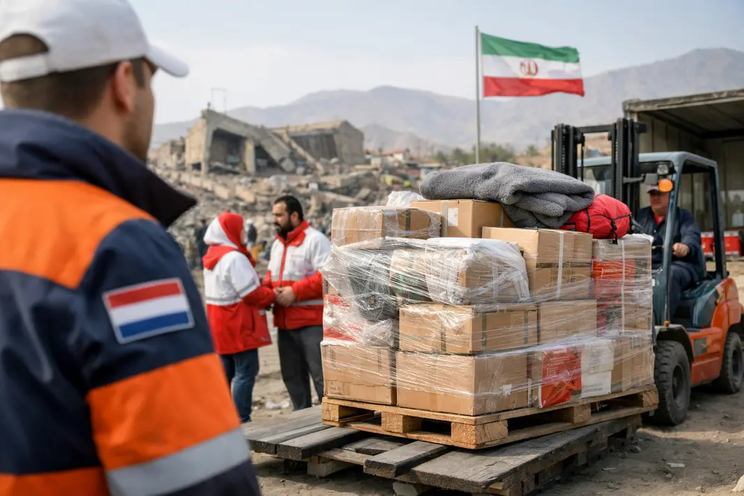 Moeilijke omstandigheden houden hulpactie in Iran niet tegen