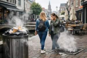 Ongewone stankoverlast in Apeldoorn binnenstad veroorzaakt ongemak