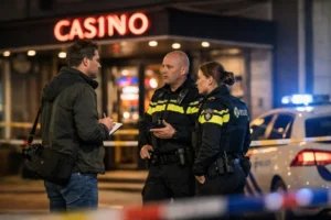 Verslaggever helpt politie na overval op Apeldoorns casino