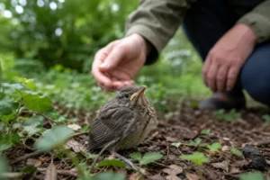 Wat te doen bij het vinden van jonge vogels in de natuur