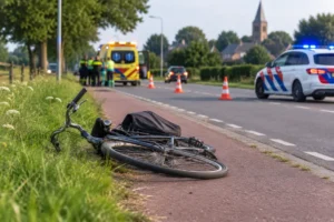 Oudere fietser overlijdt na verkeersongeval in Twello